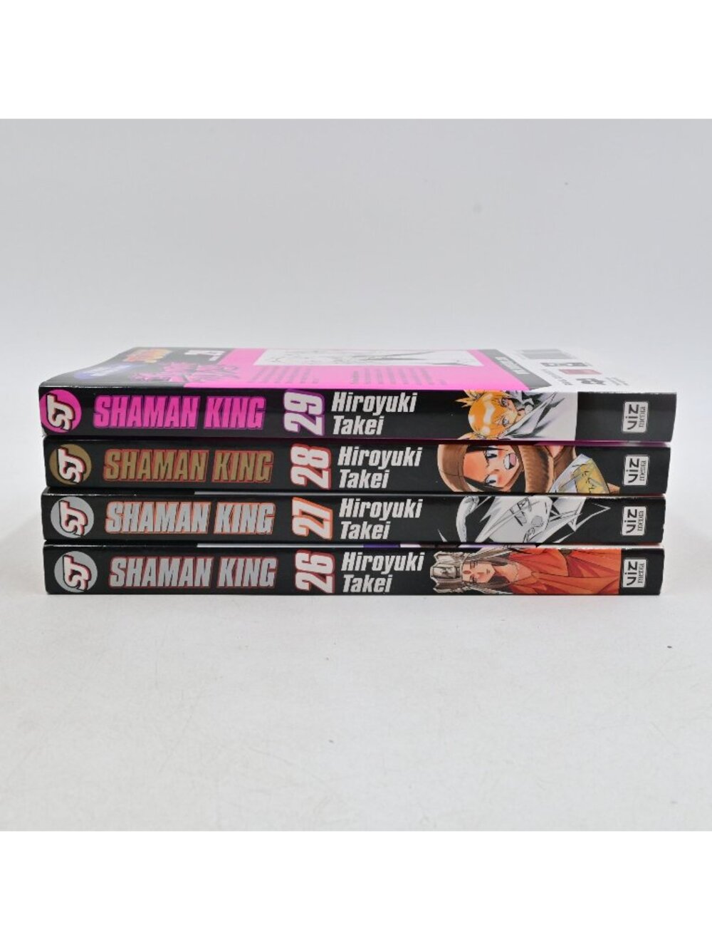 Shaman King Volumes 26-29 Manga Lot Viz Media Shonen Jump 1st Printing